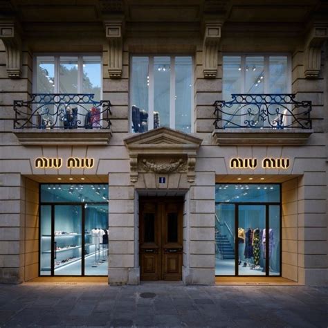 miu miu paris store|milan miu stores.